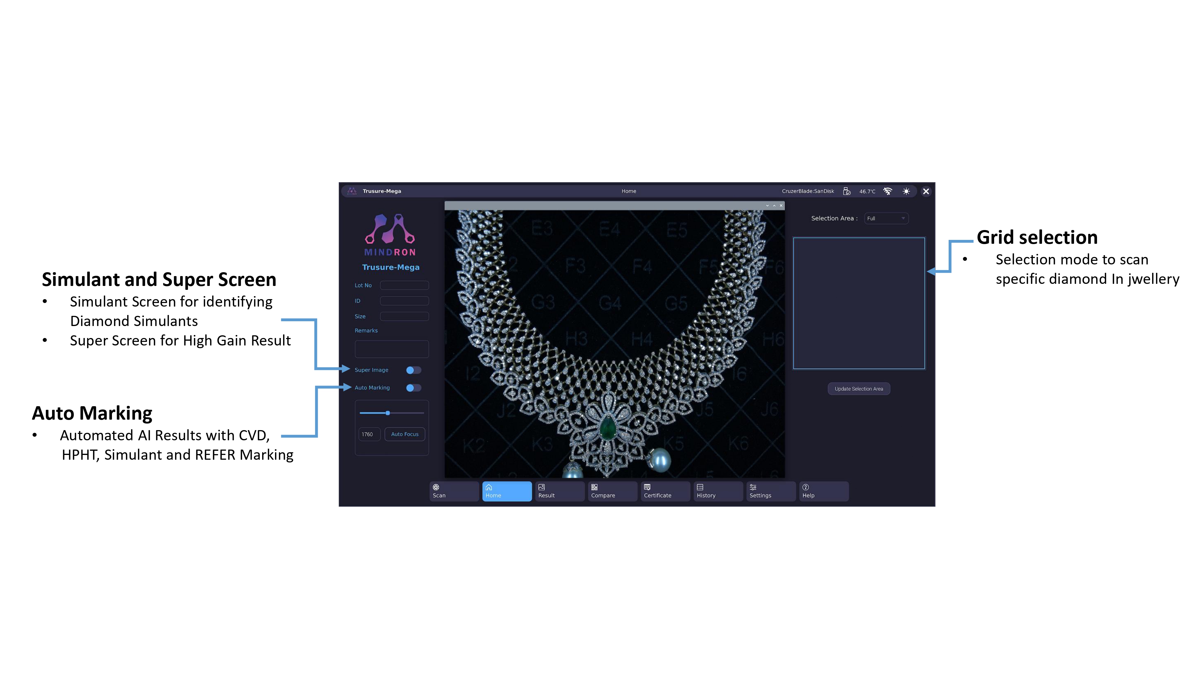 Diamond Detection - Mindron - Trusure Mega - View 5